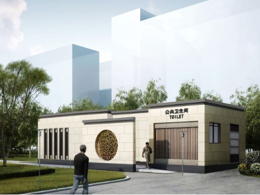 东方豪华组装型移动厕所